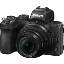 Camara Nikon Z50 Mirrorless con lente 16-55mm