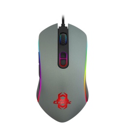 Mouse Usb Cliptec 571 Gaming Rgb Negro
