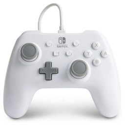 Joystick Nintendo Switch PowerA cableado blanco