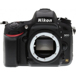 Camara Nikon D610 Profesional 24.3mp, cuerpo sin objetivo