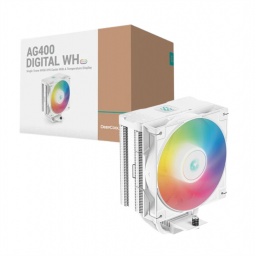 Cooler DeepCool AG400 Digital Blanco ARGB