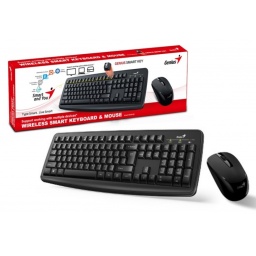 Combo Genius KM-8100 multimedia teclado y mouse inalámbrico 