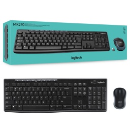 Combo Logitech MK270 teclado y mouse inalámbricos