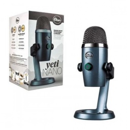 Microfono Logitech Yeti Nano gris