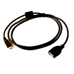 Cable adaptador de micro USB macho a USB hembra