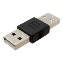 Adaptador USB macho macho