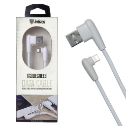 Cable Inkax Iphone 2.1A 90°