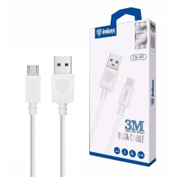 Cable Inkax MicroUSB 2.1A 3m 