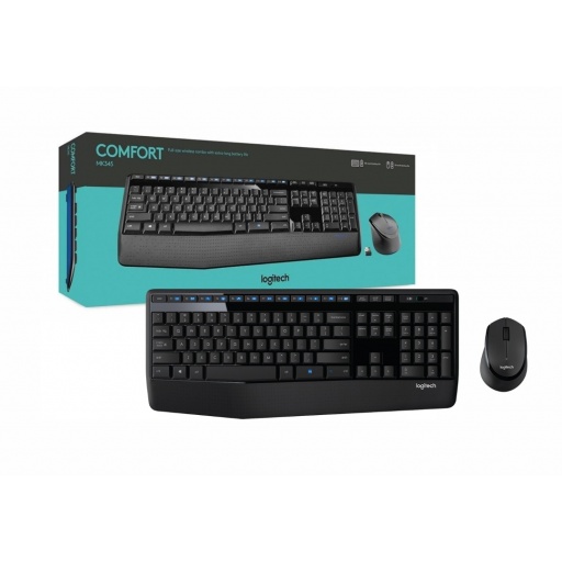Combo Logitech MK345 teclado y mouse inalmbricos