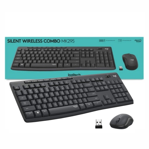 Combo Logitech MK295 teclado y mouse inalmbricos