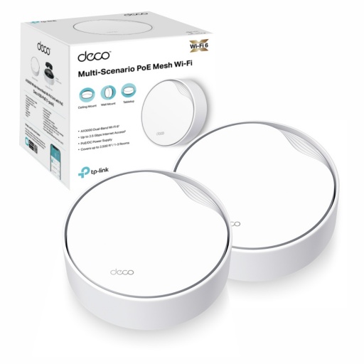 Access Point TP-Link Deco x50 AX3000 PoE (2 pack)