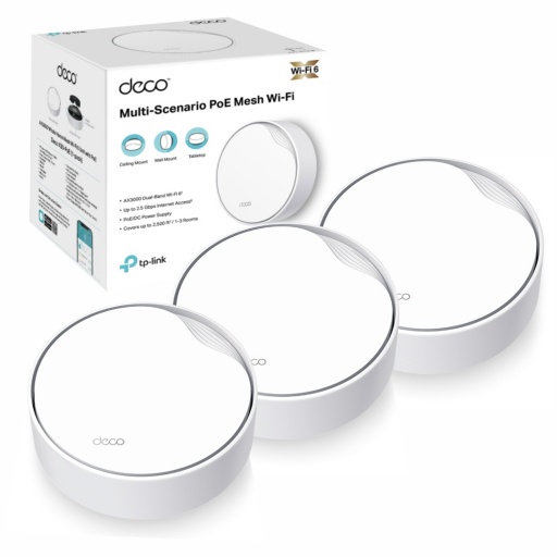 Access Point TP-Link Deco x50 AX3000 PoE (3 pack)