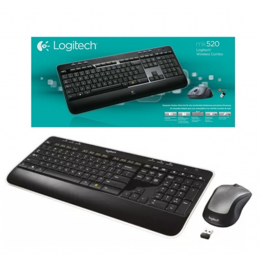 Combo Logitech MK520 teclado y mouse inalmbrico