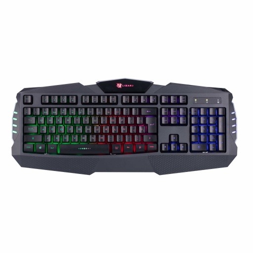 Kit teclado y mouse gamer X-Lizzard RGB y USB - Español — Electroventas