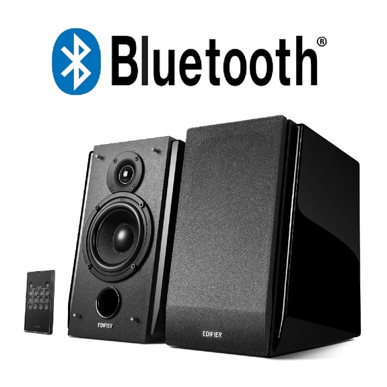 Parlantes Edifier R1850DB negro brillante Bluetooth